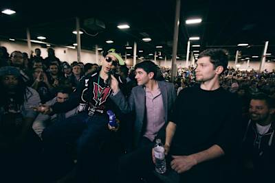 Scar was the MC for the Apex 2015 Salty Suite