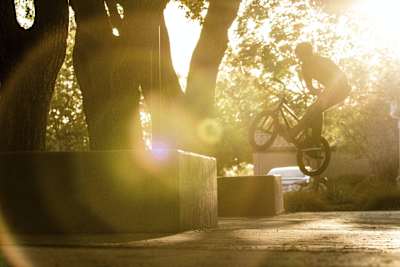 Setting the sun on Berkeley campus flat ledges