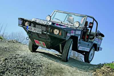 Mejores coches de carreras desierto: Volkswagen Iltis