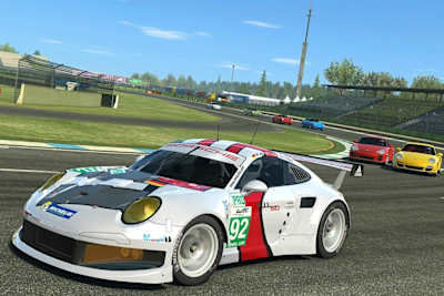 Real Racing 3 features real world cars and tracks.