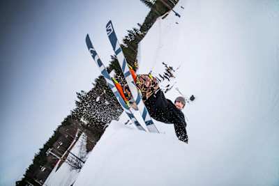 Lars Tynes, Sw Tail Butter 540 in der Halfpipe in Oslo, Norwegen