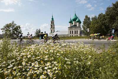 Pierwszy etap prowadził z Moskwy do Kostromy Pierwszy etap prowadził z Moskwy do Kostromy