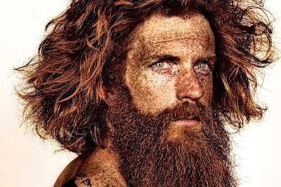 Sean Conway and his massive red beard 