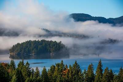 Scenic Coast Gravity Park: Sechelt Inlet