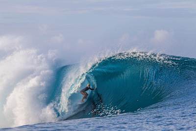 Tatiana Weston-Webb en Tahiti