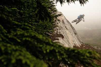 Cavan Brady in Whistler Mountain Bike Park