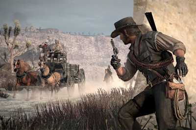 Tela de Red Dead Redemption