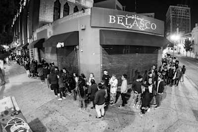 Sold-out crowd at the Belasco for the Joey Bada$$ concert
