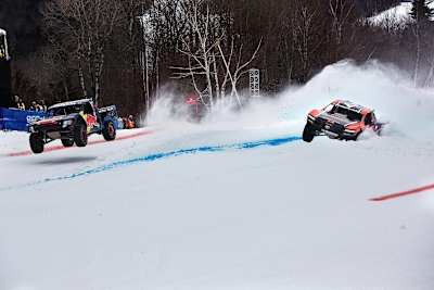 Ricky Johnson and CJ Greaves pinned at Frozen Rush