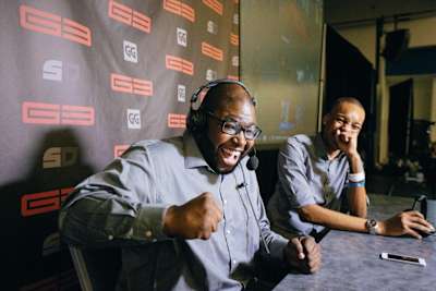 They also regularly share laughs on the mic