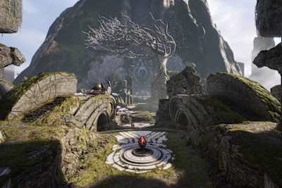 La lane centrale della mappa di Paragon