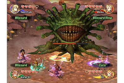 Une image du jeu vidéo Final Fantasy Crystal Chronicles.