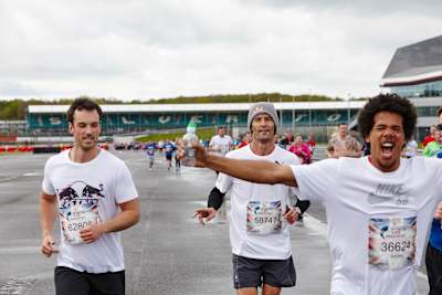 Webber at last year's Wings for Life World Run