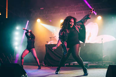Lizzo na festiwalu Bonnaroo