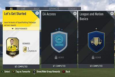A look at the Squad Builder Challenges