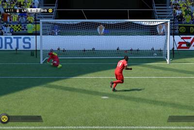 Liverpool’s Mané scoring a penalty