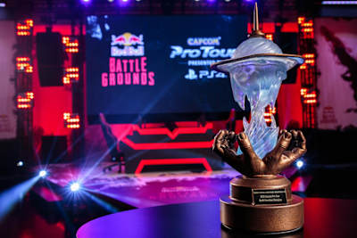 A trophy awaits its champion