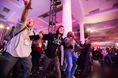 Crowds are electrified at Red Bull Battle Grounds