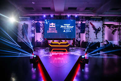 The stage for Red Bull Battle Grounds
