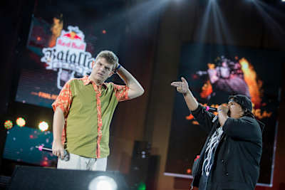 Arkano y Jony B batallan en la Final Internacional