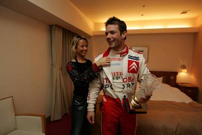 Sebastien Loeb won the WRC title from the comfort of his own home