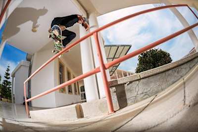 Rodrigo TX - Fs Halfcab Flip Boardslide