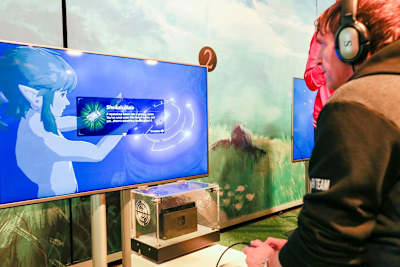 Zelda läuft am TV mit 900p. Zelda läuft am TV mit 900p.