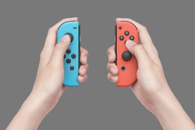 Die Joy-Cons kommen in bunten Farben