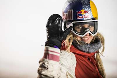 Anna Gasser at the X Games 2017