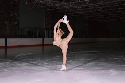 American Figure Skater Gracie Gold photographed at the Toyota Sports Center in El Segundo, California, USA on December 15, 2016