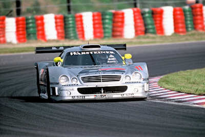 The Mercedes CLK GTR was a major power in GT racing in the 1990s