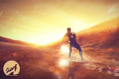A screenshot from Surf World Series