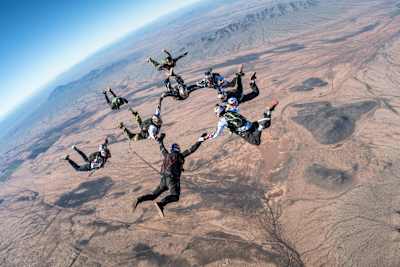 Red Bull Air Force: Skydiving training camp *video*