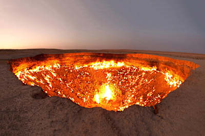 Das „Tor zur Hölle“.