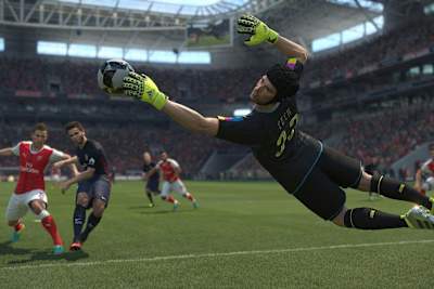 Captura de tela de PES 2017