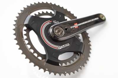SRM Campagnolo power meter in close-up