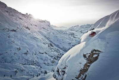 Er hat schon überall seine Lines gezogen.