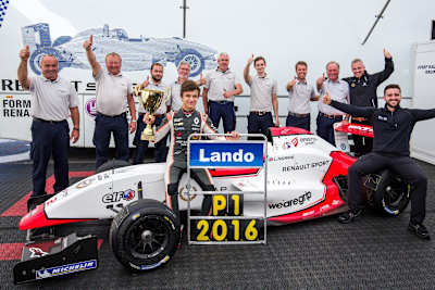 Former world karting champion Lando Norris, who now is signed to the McLaren F1 team