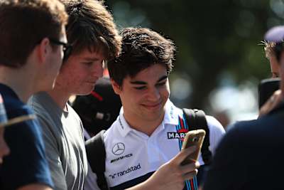 Canadian Lance Stroll, the newest driver for Williams F1 team, used to be signed to Ferrari's development program