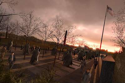 La ville de Washington dans le jeu vidéo d'infiltration Tom Clancy's Splinter Cell: Conviction développé par Ubisoft et sorti en 2010 sur Xbox 360 et PC.