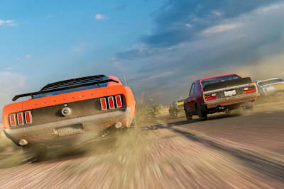 Une image de la série de jeu vidéo de simulation de course Forza Horizon 3 en Australie. Le jeu vidéo de Microsoft studios est sorti en 2005 sur console Xbox.