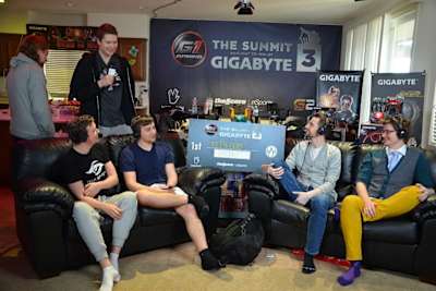 An image of Team Secret after winning The Summit 3