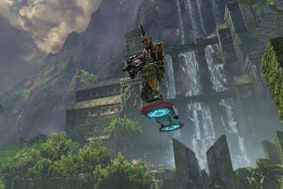 A screenshot from Quake Champions