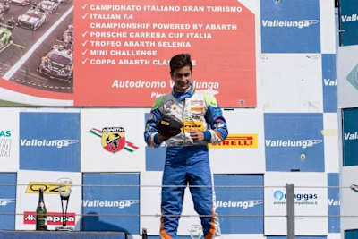 Kush gets a rookie podium finish at Vallelunga