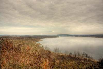 Künstlich, aber schön (und tief): Der Geiseltalsee