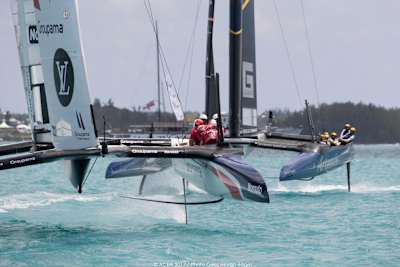 Team Groupama France surprised everyone on day 2
