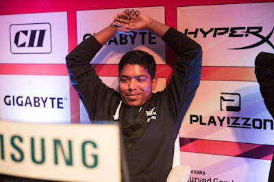 Mayank at the India Gaming Show 2017 Mayank at the India Gaming Show 2017