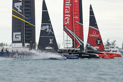 A finish for the books for Emirates Team New Zealand