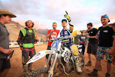 Ossi Reisinger se llevó la victoria por delante del galés Brad Williams y el piloto local Patrick Lindenthaler