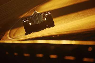 Thomas Laurent drives into the sunset Thomas Laurent drives at the 2017 Le Mans 24 Hours endurance race in Le Mans, France on June 17, 2017.